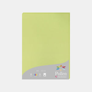 A4 vellum sheet 210g green bud Pollen