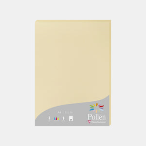 A4 vellum sheet 210g buff Pollen