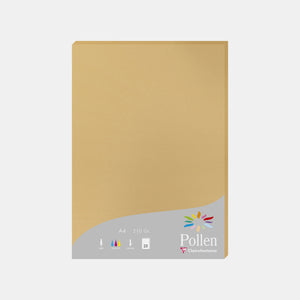 A4 vellum sheet 210g caramel Pollen