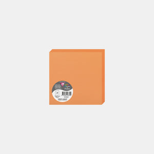 Vorgefaltete Karte 135 x 270 Pergament 210 g orangefarbener Clementinenpollen