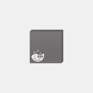 Carte pré pliée 135x270 velin 210g gris acier Pollen