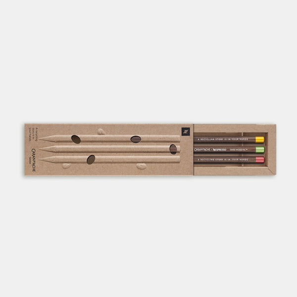 Set de 3 crayons Crayons Swiss Wood Nespresso Edition n°4 - Édition Limitée