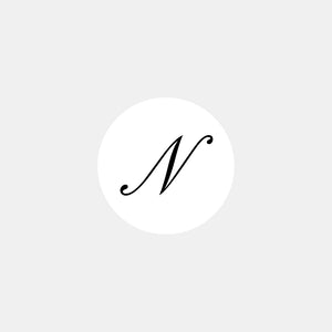 Alphabet lozenge English letter N