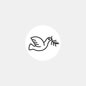 Pastille symbole colombe