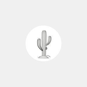 Pastille symbole cactus
