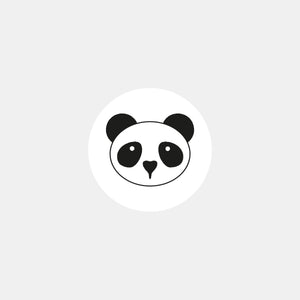 Pastille symbole panda