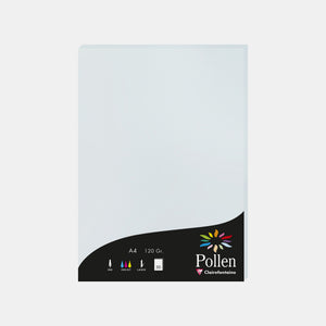 A4-Pergamentblatt, 120 g, himmelblauer Pollen
