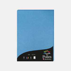 A4 vellum sheet 120g turquoise blue Pollen
