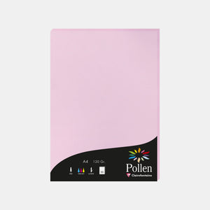 A4 vellum sheet 120g sugared pink Pollen