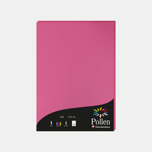 A4 vellum sheet 120g fuchsia pink Pollen