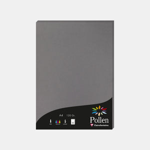 A4 vellum sheet 120g steel gray Pollen