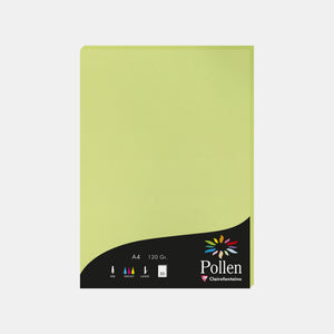 A4 vellum sheet 120g green bud Pollen