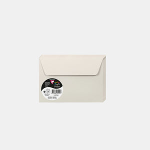 Enveloppe 114x162 velin 120g gris perle Pollen
