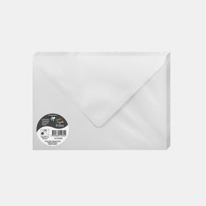 Envelope 162x229 iridescent 120g iridescent white Pollen