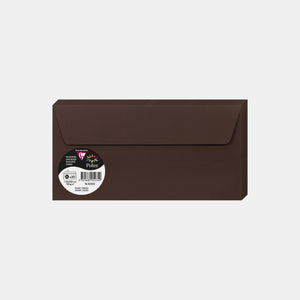 Envelope 110x220 vellum 120g cocoa Pollen