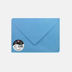Enveloppe 162x229 velin 120g bleu turquoise Pollen