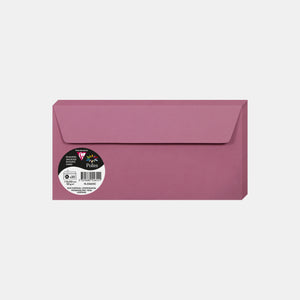 Enveloppe 110x220 velin 120g rose hortensia Pollen