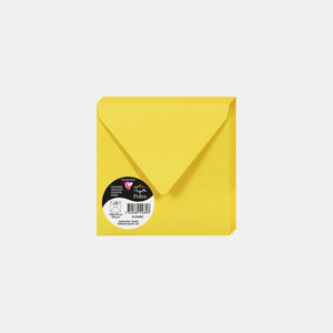 Envelope 140x140 vellum 120g sunny yellow Pollen