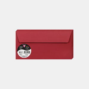 Envelope 110x220 vellum 120g red currant Pollen