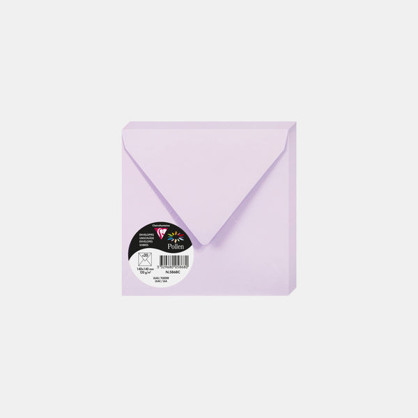Envelope 140x140 vellum 120g lilac Pollen