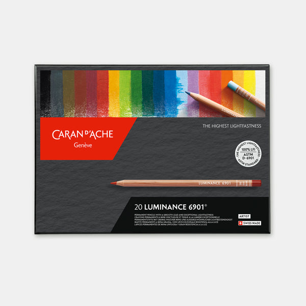 Schachtel mit 20 Luminance-Buntstiften