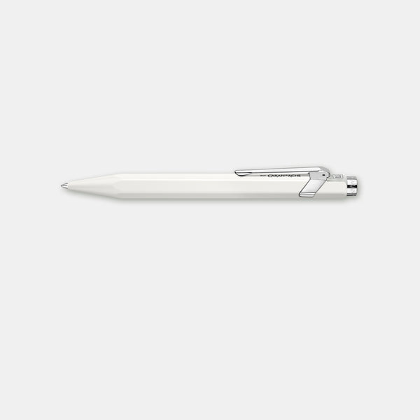 Rollerball 849 POPLINE white