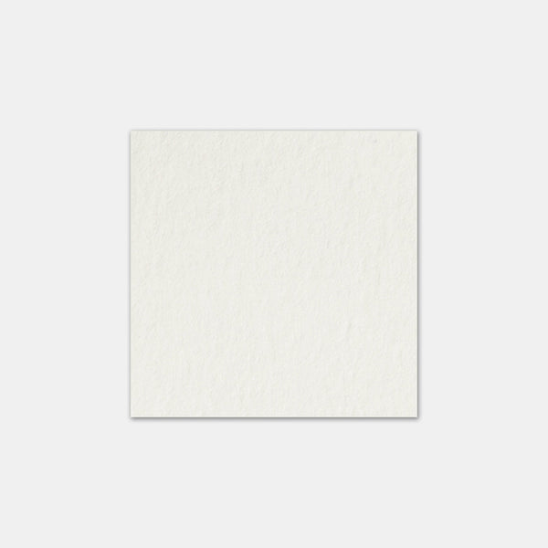 Carte 90x90mm milk naturel