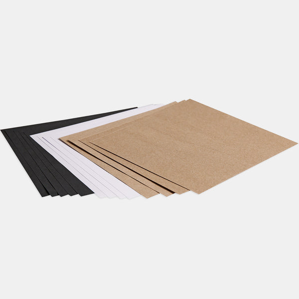 Papier origami 20x20 cm - Couleur neutre - 100 feuilles
