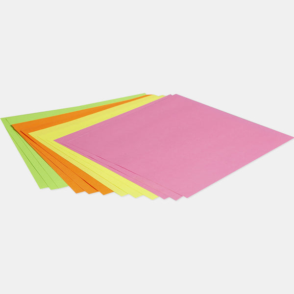 Origamipapier 12x12 cm - Gemischte Farben - 100 Blatt