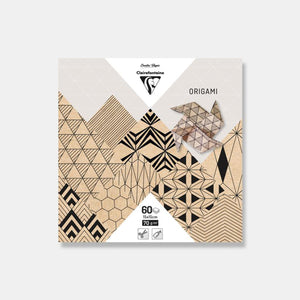 Origami-Papier 15x15 cm – Krafty – 60 Blatt