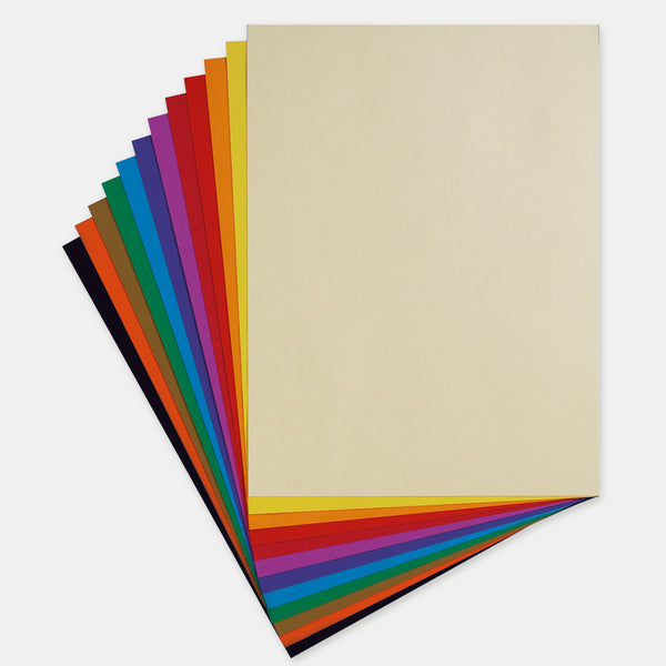 Pochette papier pour dessin couleur vives 160g - A3