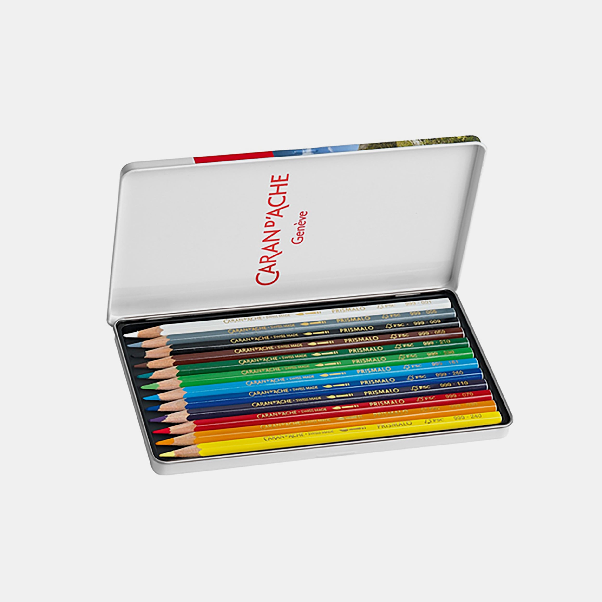 Coffret cadeau crayon de couleur 80 Supracolor + 80 Pablo Carand'Ache –  L'Art du Papier Paris