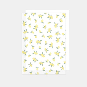 A4 sheet of printed tracing paper 90g lemons