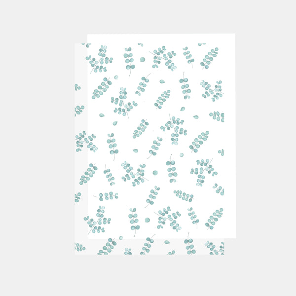 A4 sheet printed tracing paper 90g eucalyptus