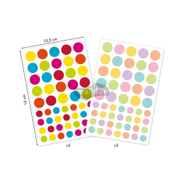 BABY Pastell Geometrische Aufkleber