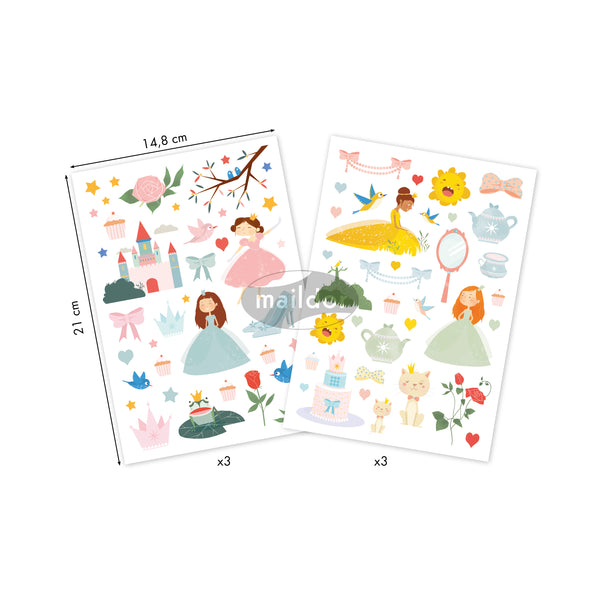 Princess Children Stickers