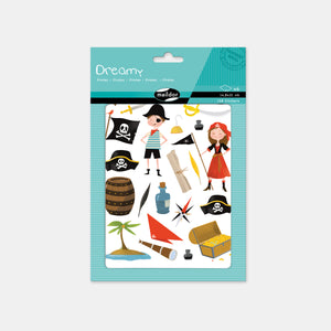 Pirate Children Stickers