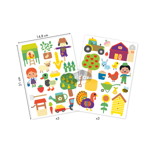 BABY Farm stickers