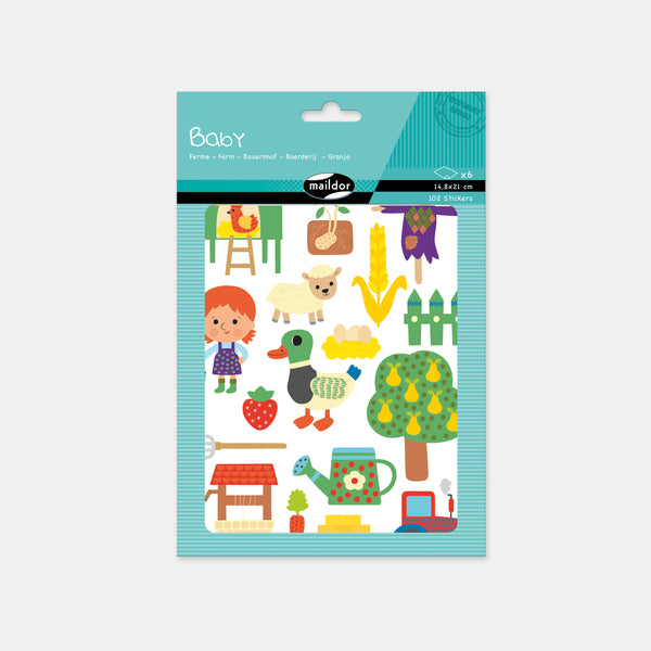 BABY Farm stickers