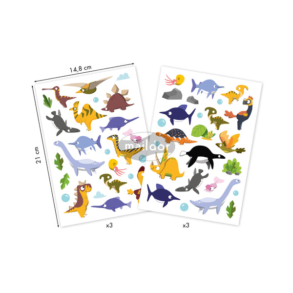Dinosaurier-Aufkleber für Kinder