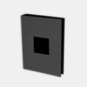 Photo album 30x24 gray canvas black interior