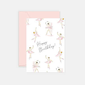 Carte d'Anniversaire - Danseuses