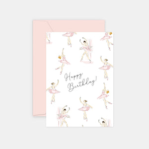 Birthday Card - Dancers