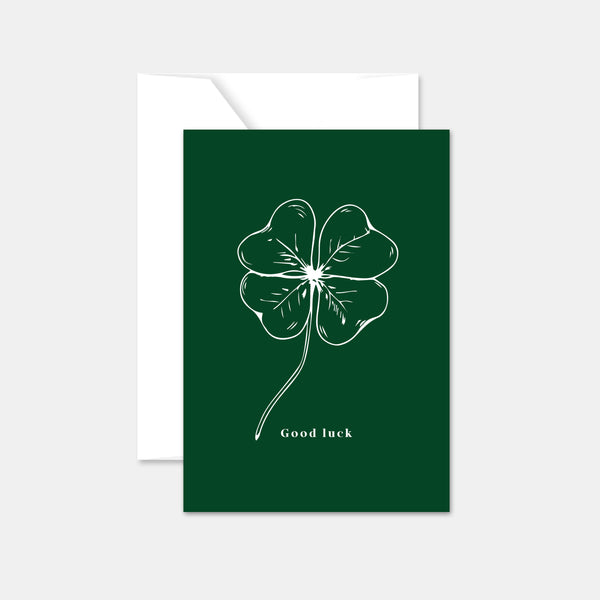 Card to say a word - Good Luck
