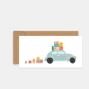 Birthday Card - Gift Car