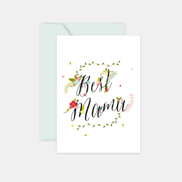 Mother's Day Card - Best Mama