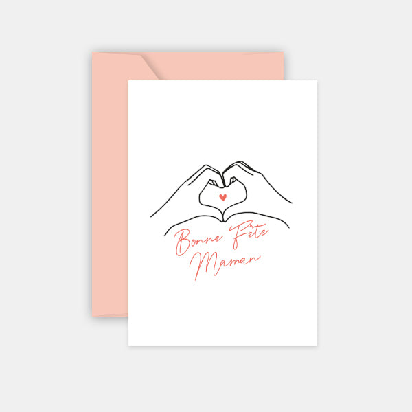Mother's Day Card - Hands