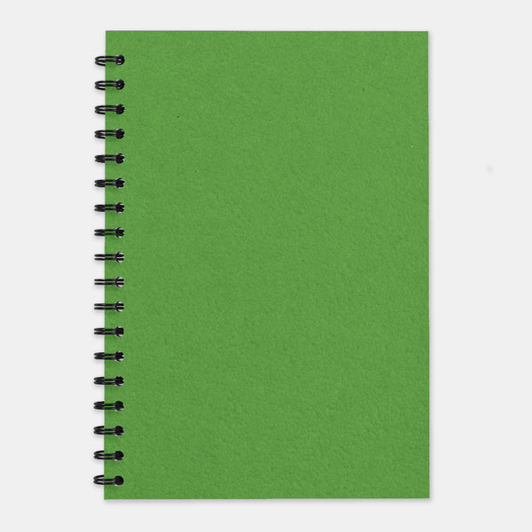 Cahier recycle vert anis 210x297 pages lignées