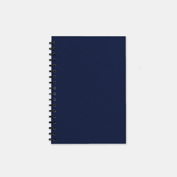 Marine recycled notebook 105x155 plain pages