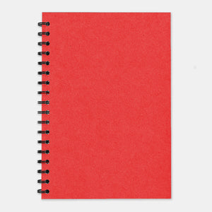 Cahier recycle rouge 210x297 pages lignées